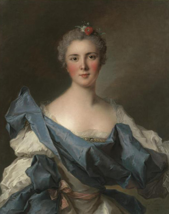 Marie Henriette de Polastron Portrait - par Jean Marc Nattier en 1743
